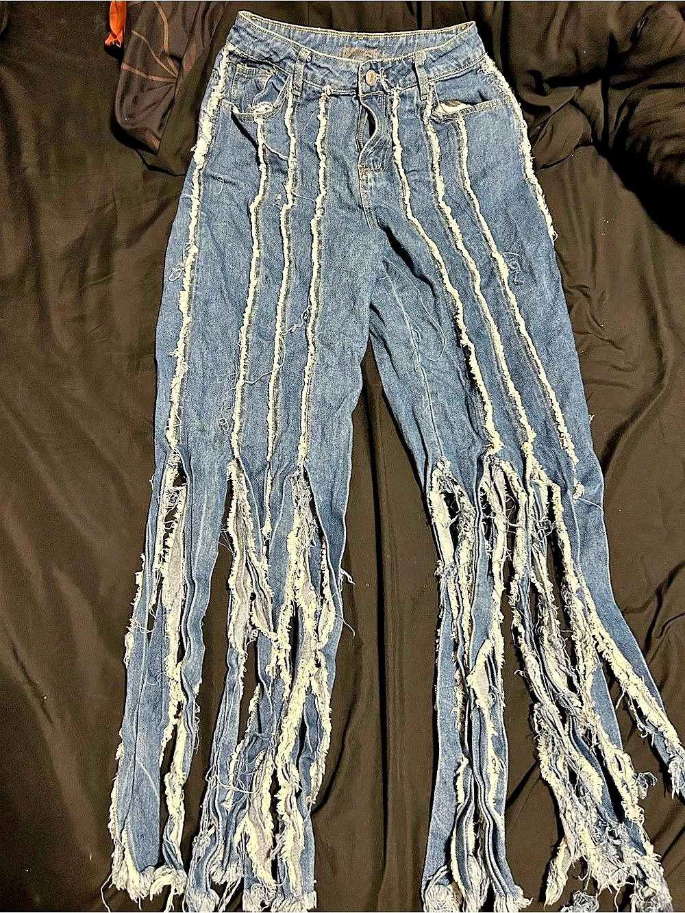 Fridge Wide Leg Distressed Jeans in Size 5